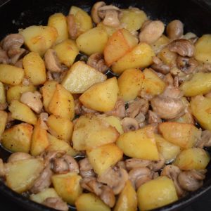 жаркое с грибами