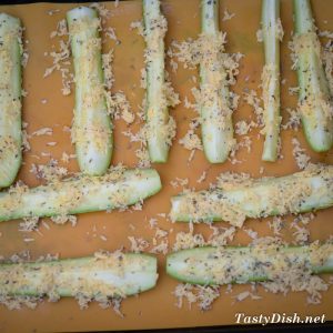 кабачки в духовке запеченные с сыром