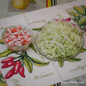 вкусный салат из пекинской капусты фото
