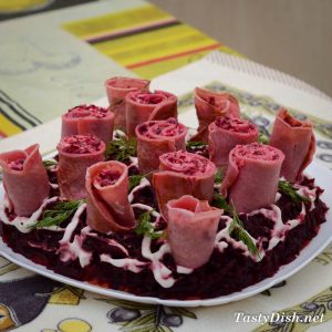 вкусный салат из сельди со свеклой рецепт с фото