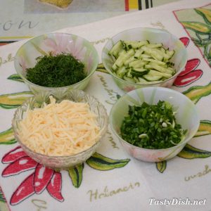 вкусный салат сельдь под зеленой шубой рецепт с фото