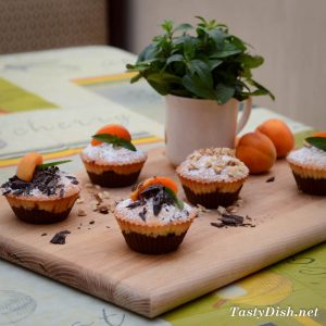 простые маффины с абрикосами рецепт с фото
