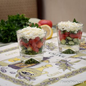 вкусный овощной салат с сыром рецепт с фото