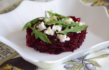 салат со свеклой и брынзой