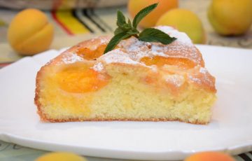 пирог с абрикосами, абрикосовый пирог