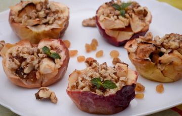 простой десерт из яблок в духовке на скорую руку