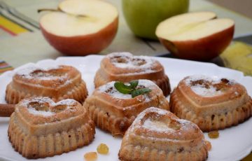вкусные кексы с изюмом и яблоком рецепт с фото