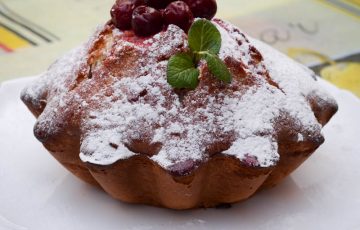 вкусный вишневый кекс рецепт с фото