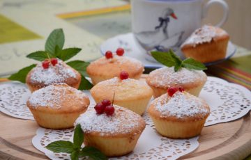 домашний творожный кекс