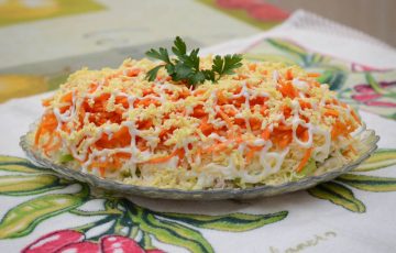 салат африка с киви и курицей рецепт с фото