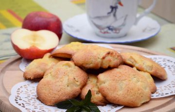 вкусное печенье с яблоками рецепт с фото