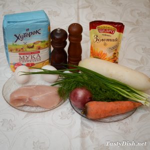 простой салат с дайконом рецепт с фото