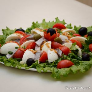 вкусный салат из сельди рецепт с фото