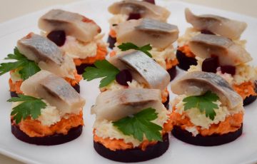 вкусная закуска из сельди со свеклой рецепт с фото