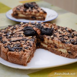 вкусный пирог с черносливом и творогом рецепт с фото пошагово