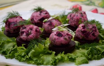 вкусная закуска из сельди и свеклы рецепт с фото пошагово