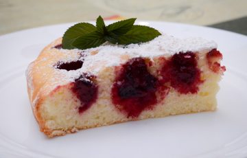 вишневый пирог на сметане рецепт с фото