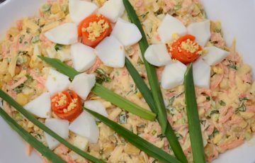 салат из моркови с сыром нарциссы рецепт с фото пошагово