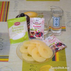 фруктовый мусс с ананасами рецепт с фото пошагово
