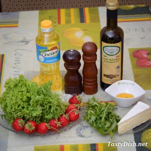 вкусный салат с клубникой рецепт с фото пошагово