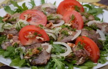 вкусный салат из куриной печени рецепт с фото пошагово