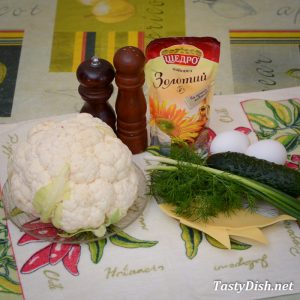 вкусный салат из цветной капусты рецепт с фото пошагово